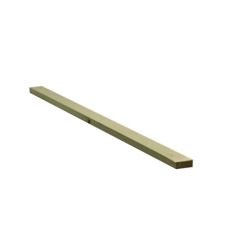 EX 50MM X 19MM GREEN TREATED & PLANED TIMBER (FINISHED SIZE 45MM X 15MM)