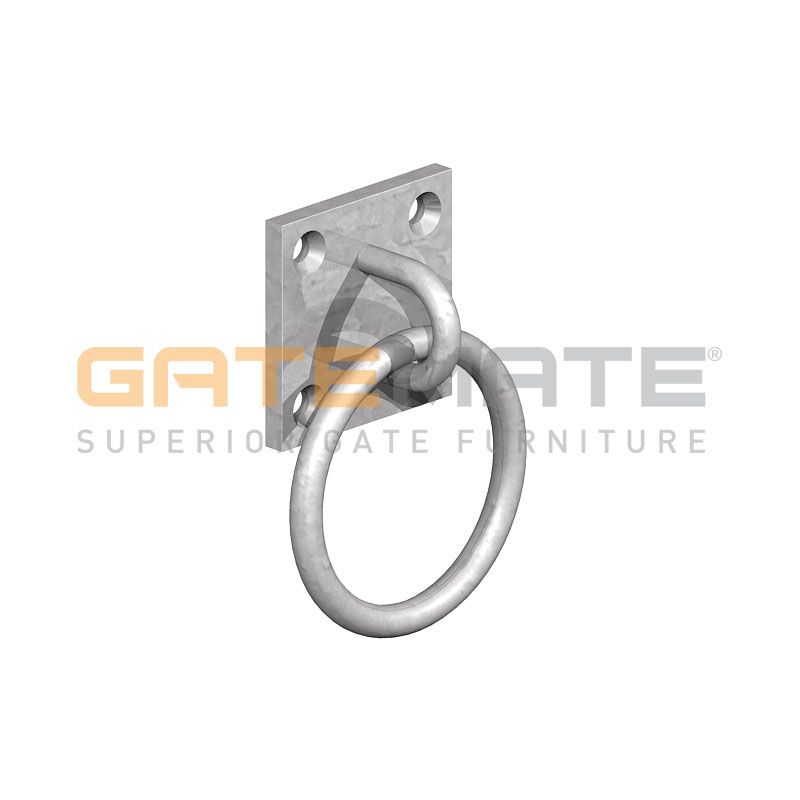 BIRKDALE GM RINGS ON PLATE 2X2" 50X50MM GALV P88