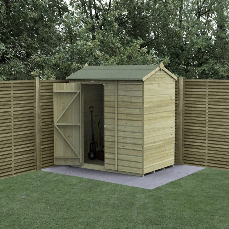 Beckwood 6×4 Reverse Apex Shed – No Windows