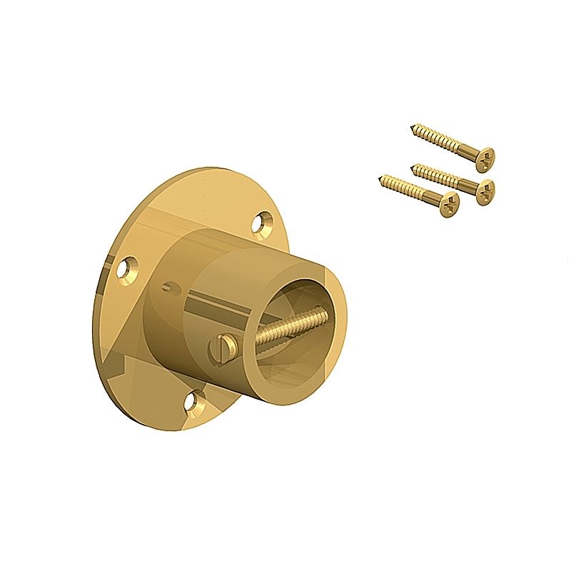 BIRKDALE FM ROPE END - PACK OF 2 24MM ROPE BRASS