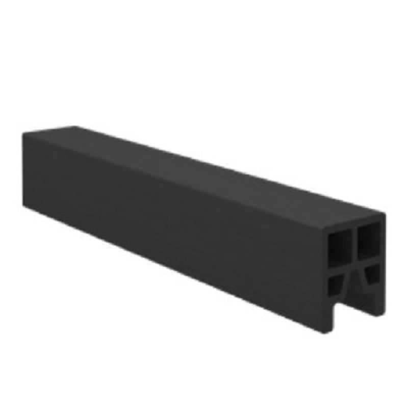 FENCE COMPOSITE MID GREY TOP RAIL & BOARD 45MM X 139MM X 1830MM