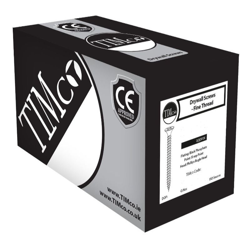TIMco DRYWALL BLACK(BOX 1000) 