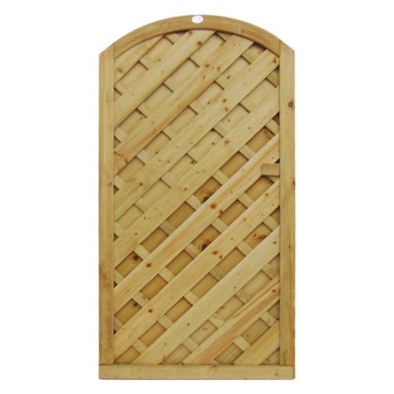 V-PANEL ARCHED GATE 1.8M H X 1M W