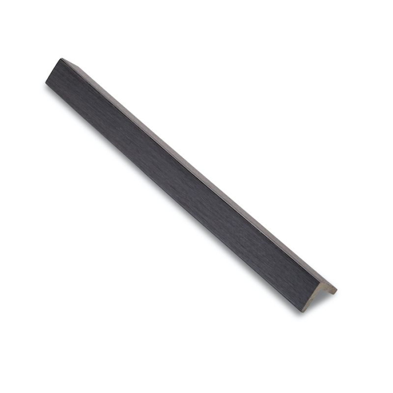 PLUS COMPOSITE DECK ANGLE TRIM DARK GREY 40MM X 40MM X 3M (CAN BE USED WITH CLADDING)