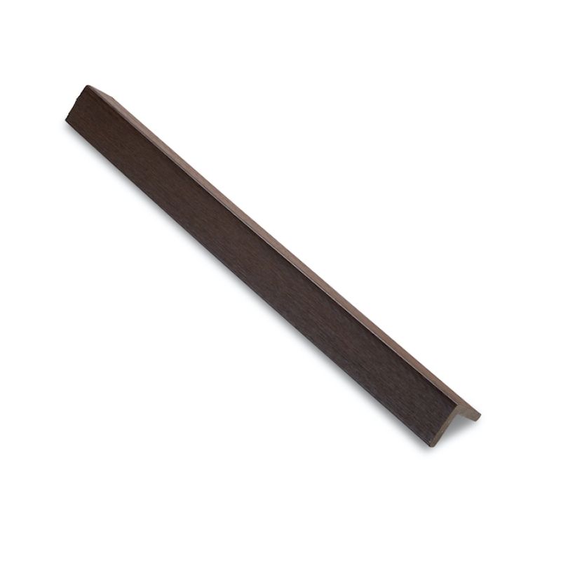 PLUS COMPOSITE DECK ANGLE TRIM MID BROWN 40MM X 40MM X 3M (CAN BE USED WITH CLADDING)