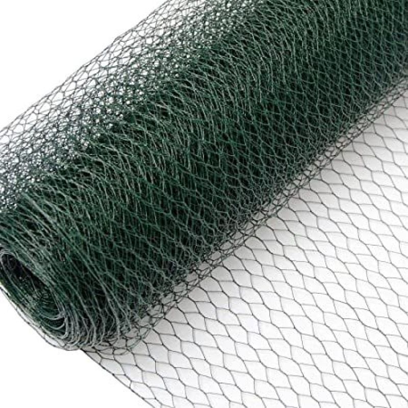 Animal Wire PVC Green Hex Hole 
