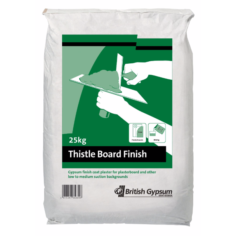 25KG BOARD FINISH PLASTER *PLEASE NOTE THIS ITEM IS NON REFUNDABLE*