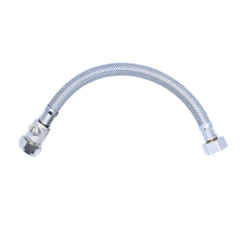 1/2" x 15mm x 300mm Flexible Conn with Isolator