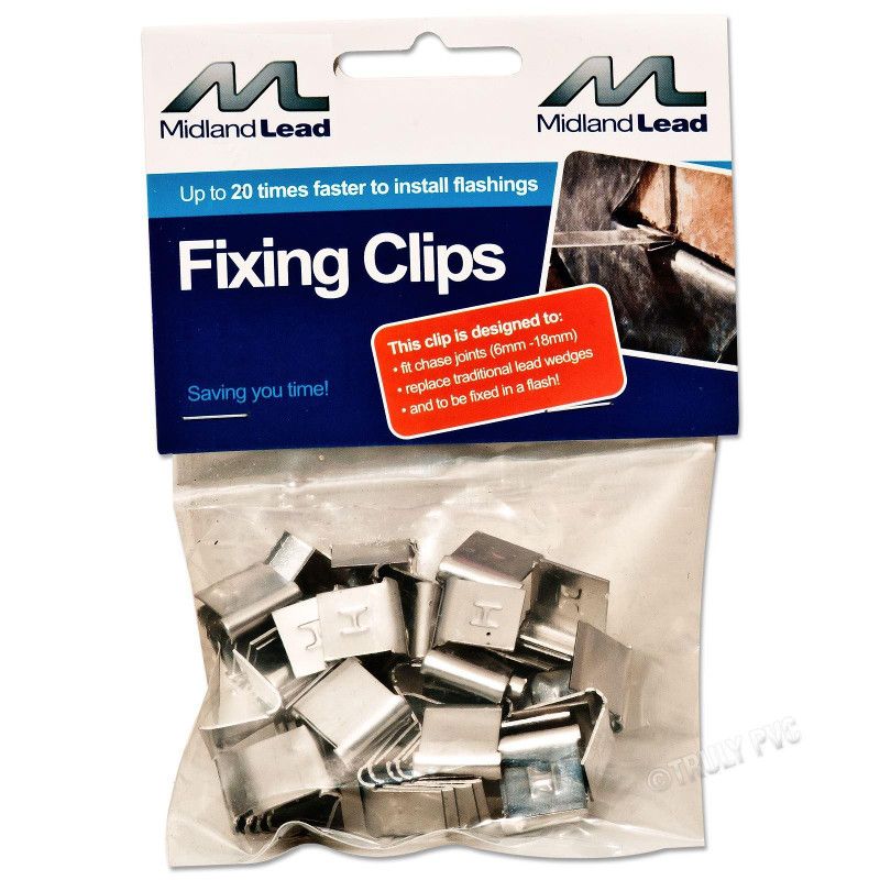 LEAD FIXING CLIPS (BAG OF 20)