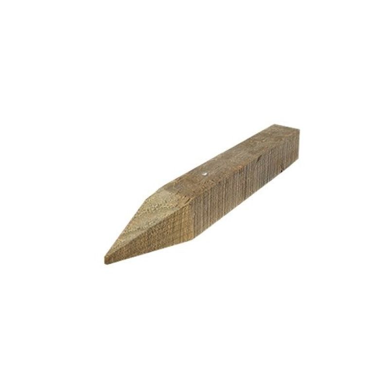 50MM X 50MM X 450MM POINTED STAKES/PEGS GREEN TREATED