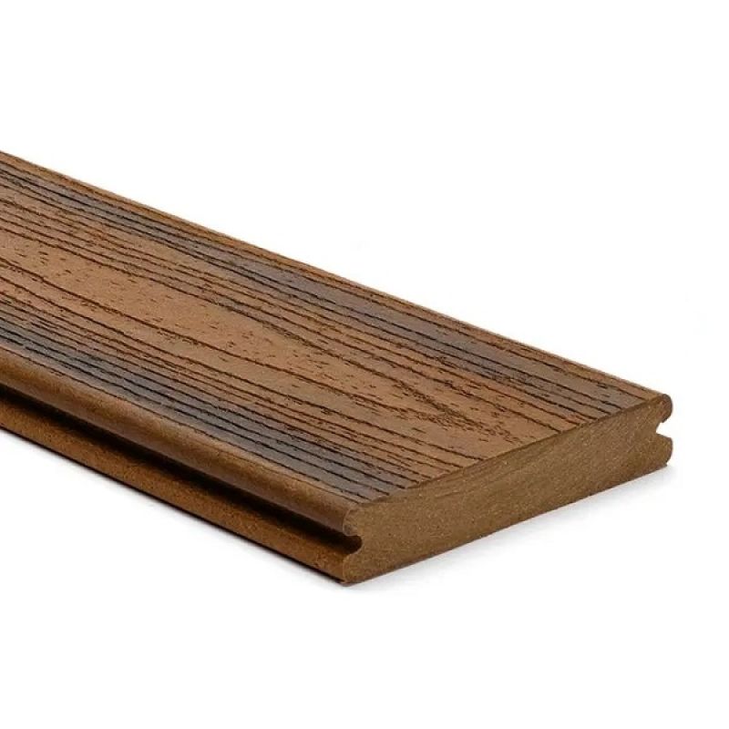 TREX GROOVED DECK BOARD SPICED RUM 140MM X 25MM