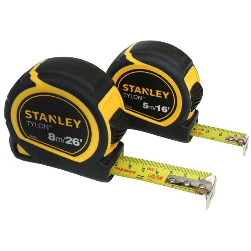 STANLEY TAPE MEASURE TWIN PACK 5M & 8M STA998985