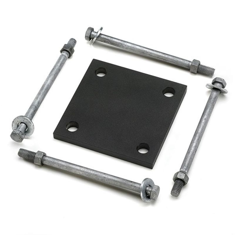TREX ALUMINIUM PLATE & HARDWARE TO BE USED WITH POSTS