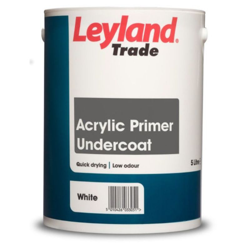 2.5LTR ACRYLIC PRIMER WHITE LEYLAND TRADE 00264365