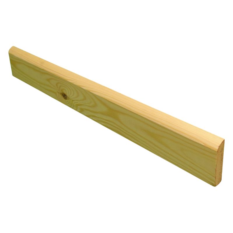 EX 75MM X 19MM THIN ARCHITRAVE ROUND (FINISHED SIZE APPROX 70MM X 16MM)