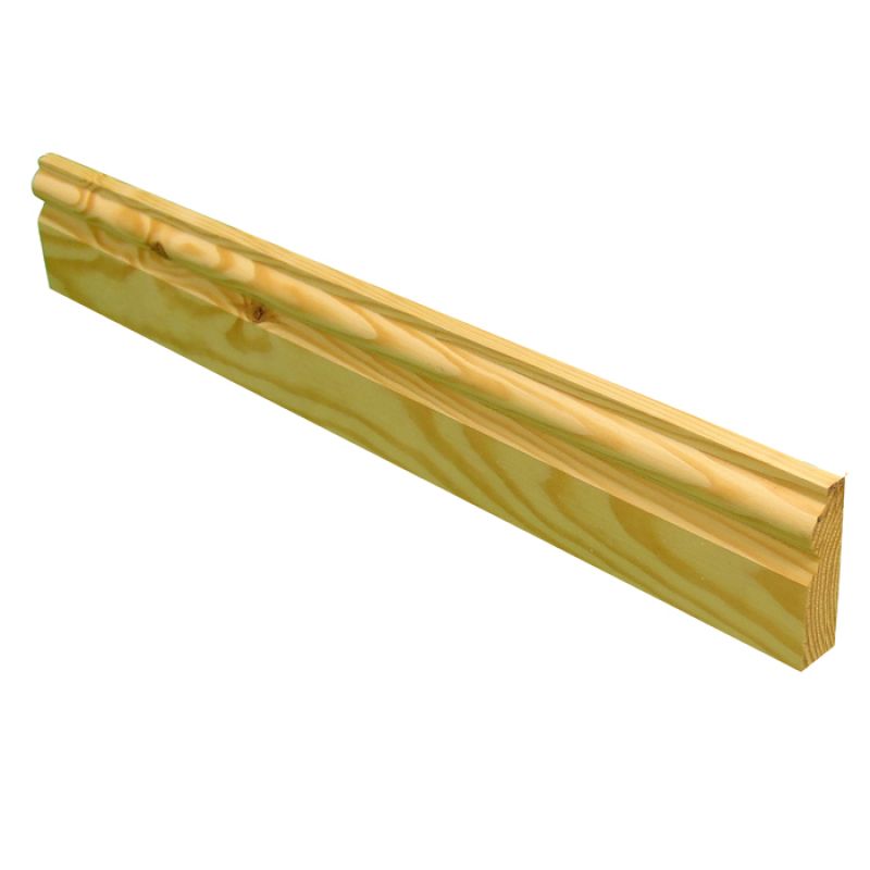 EX 75MM X 25MM THICK TORUS ARCHITRAVE (FINISHED SIZE APPROX 70MM X 22MM)