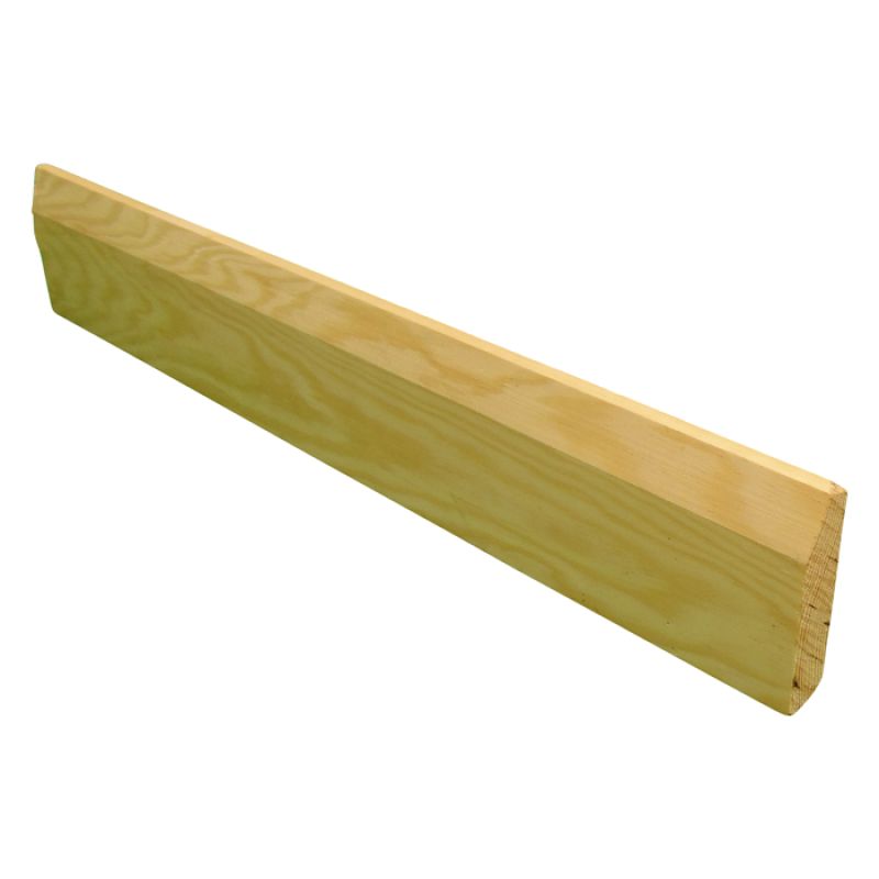 EX 100MM X 19MM SKIRTING ROUND / CHAMFERED (FINISHED SIZE APPROX 95MM X 16MM)
